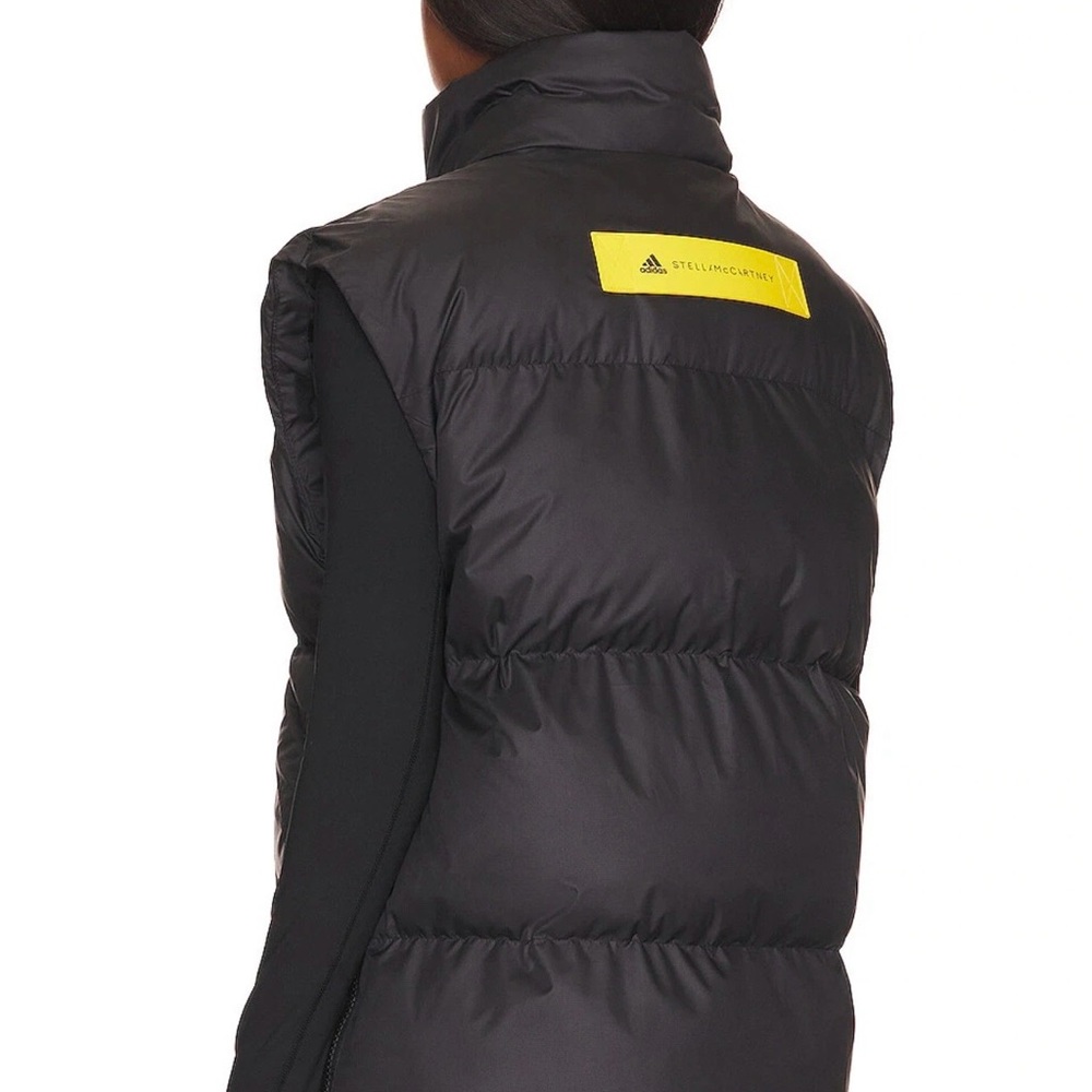 Adidas by Stella McCartney Black Puffer Vest - Picture 13 of 17